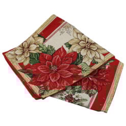 Napron Craciun cu franjuri