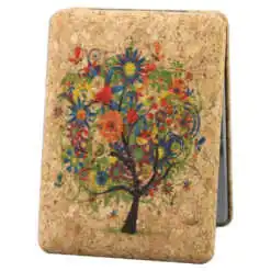 Oglinda de buzunar cu sclipici 6x8.5 CM