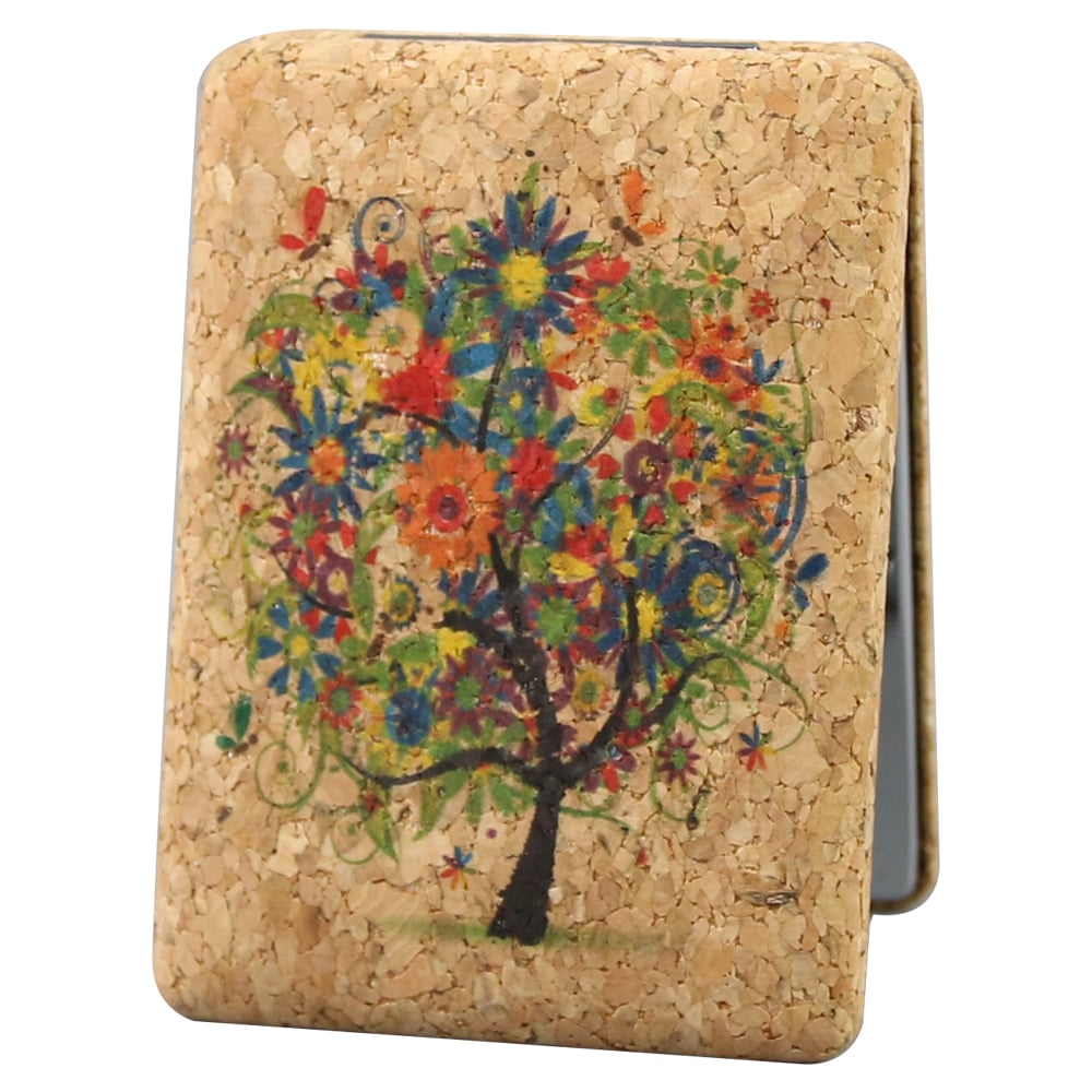 Oglinda de buzunar cu sclipici 6x8.5 CM Oglinda de buzunar cu sclipici 6x8.5 CM