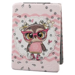 Oglinda de buzunar cu sclipici 6x8.5 CM