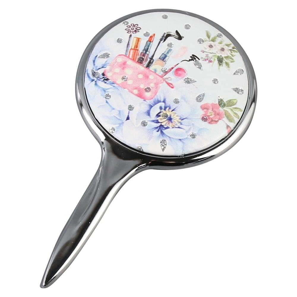 Oglinda de buzunar cu maner 8x14 CM Oglinda de buzunar cu maner 8x14 CM