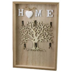 Suport pentru chei din lemn "Home" 20x30 CM
