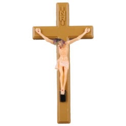 Crucifix cu Isus rastignit din plastic 10x20 CM