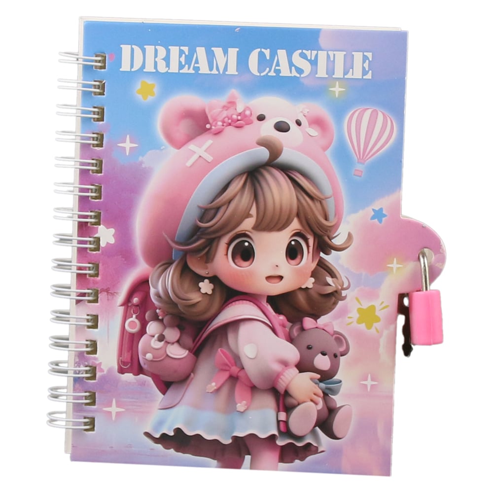Agenda cu lacat 12x14.5 CM Agenda cu lacat 12x14.5 CM