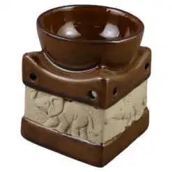 Candela aromaterapie din ceramica