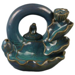 Candela ceramica backflow pentru con parfumat 12x9.5 CM