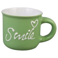 Cana din ceramica "Smile/Sweet Home"