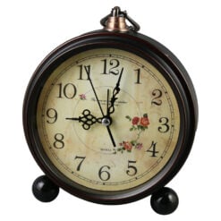 Ceas de masa din metal si plastic 13x15 CM