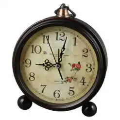 Ceas de masa din metal si plastic 13x15 CM