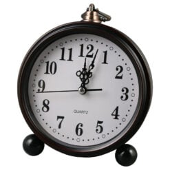 Ceas de masa din metal si plastic 13x15 CM