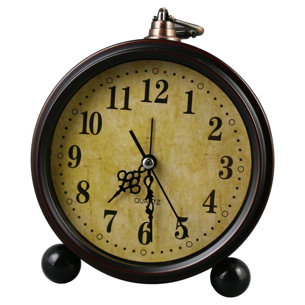 Ceas de masa din metal si plastic 13x15 CM Ceas de masa din metal si plastic 13x15 CM