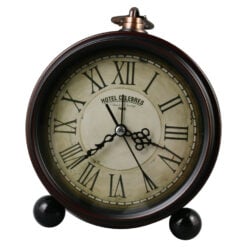 Ceas de masa din metal si plastic 13x15 CM