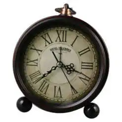 Ceas de masa din metal si plastic 13x15 CM