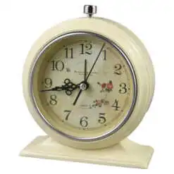 Ceas de masa din metal si plastic 12x14 CM
