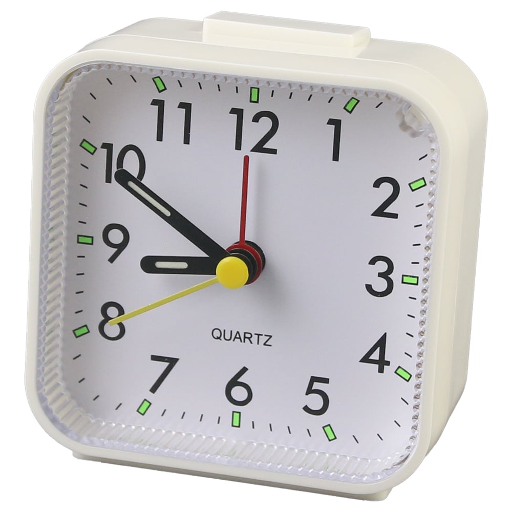 Ceas de masa din plastic 8x8 CM Ceas de masa din plastic 8x8 CM