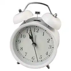 Ceas de masa din metal si plastic 10x13 CM