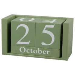 Calendar Perpetuu din lemn 10x5 CM