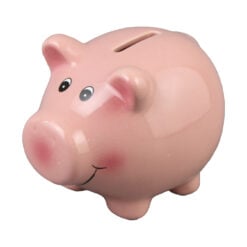 Pusculita Purcelus din ceramica 11x9 CM