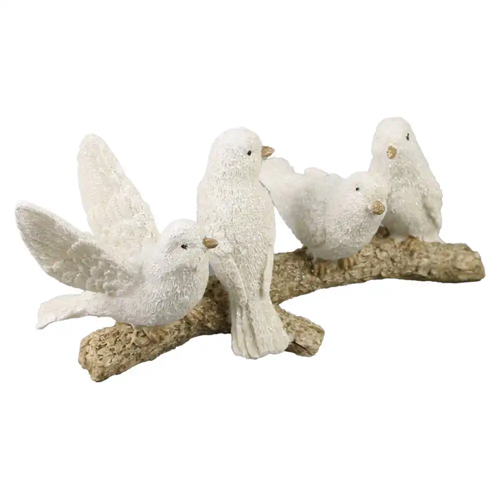 Ornament decorativ Pasari cu glitter 16x7 CM Ornament decorativ Pasari cu glitter 16x7 CM