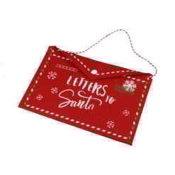 Plic decorativ de Craciun din pasla "Letters to Santa"