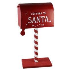 Decoratiune de Craciun Cutie Postala metalica 50 CM