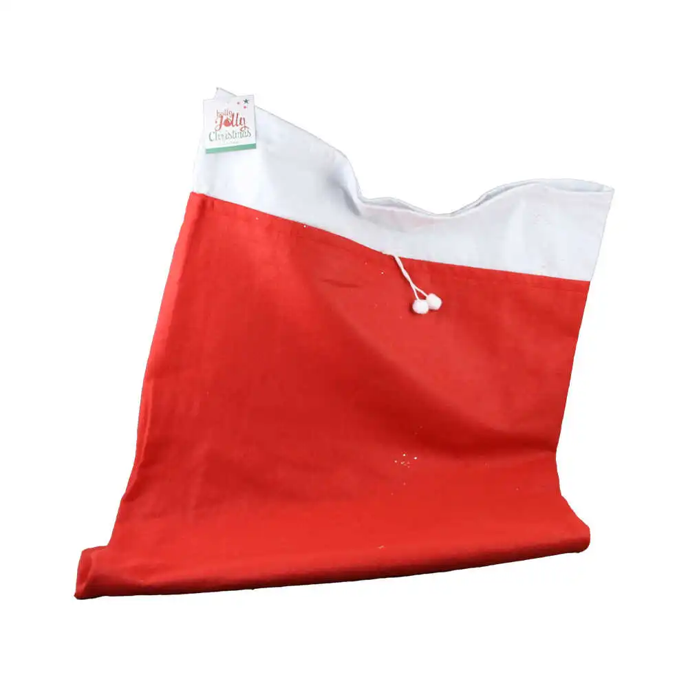 Sac textil Mos Craciun 60x90 CM Sac textil Mos Craciun 60x90 CM