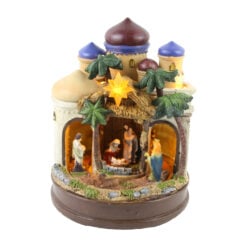 Sceneta de Craciun cu led
