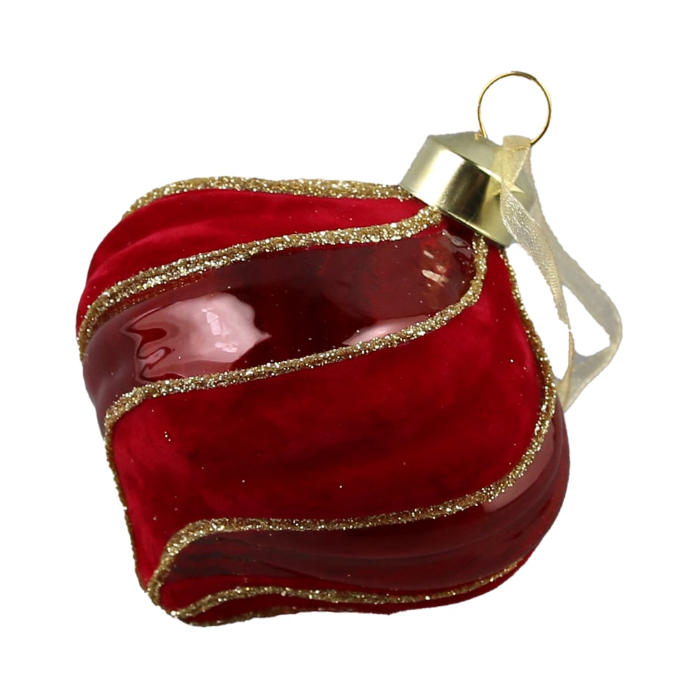 Glob pentru brad din sticla bordo Glob pentru brad din sticla bordo