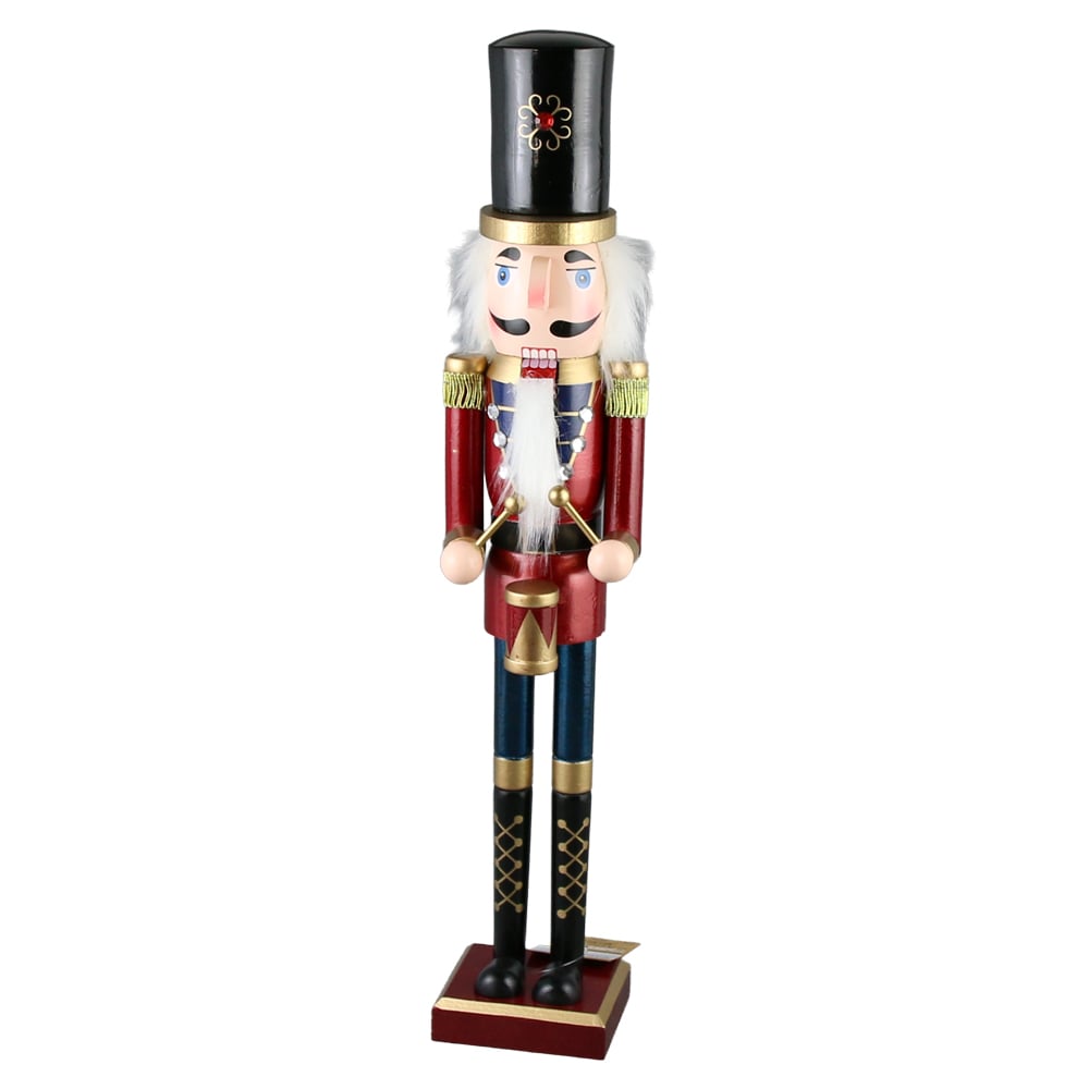 Figurina Craciun Spargator de nuci din lemn 55 CM Figurina Craciun Spargator de nuci din lemn 55 CM