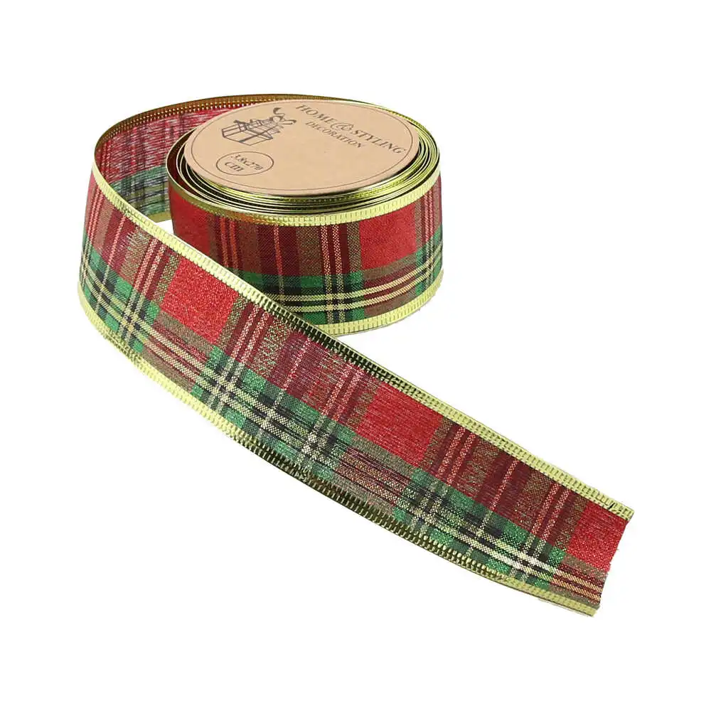 Rola panglica cu carouri 3.8x270 CM Rola panglica cu carouri 3.8x270 CM