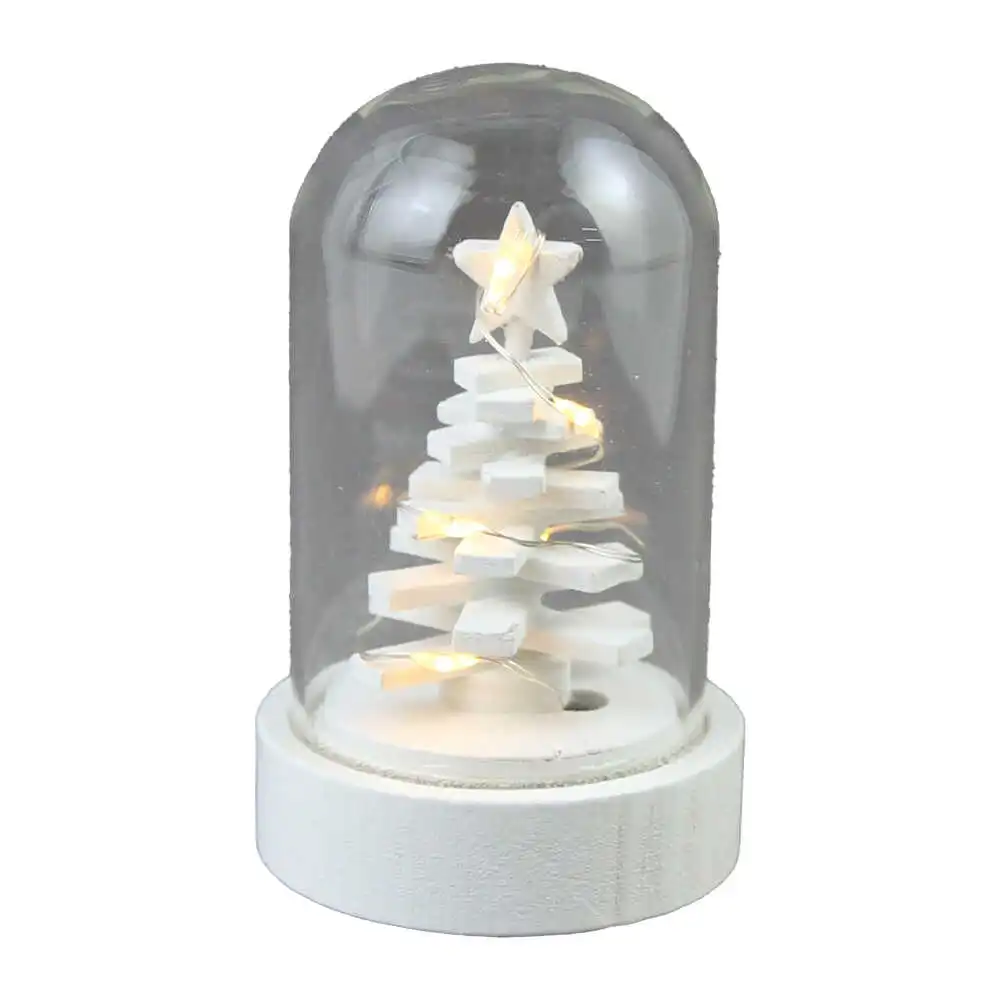Ornament din lemn cu led