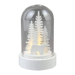 Ornament din lemn cu led