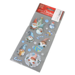 Autocolant fluorescent pentru perete realizat din material plastic - Design Craciun - Diferite modele (Tip 2)