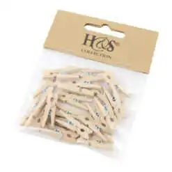 Set carlige decorative din lemn