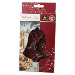 Set 6 forme pentru prajituri de Craciun