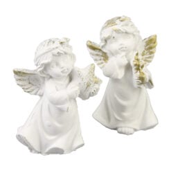 Set 2 figurine din rasina Ingerasi