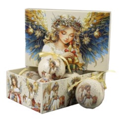 Set 6 globuri pentru brad