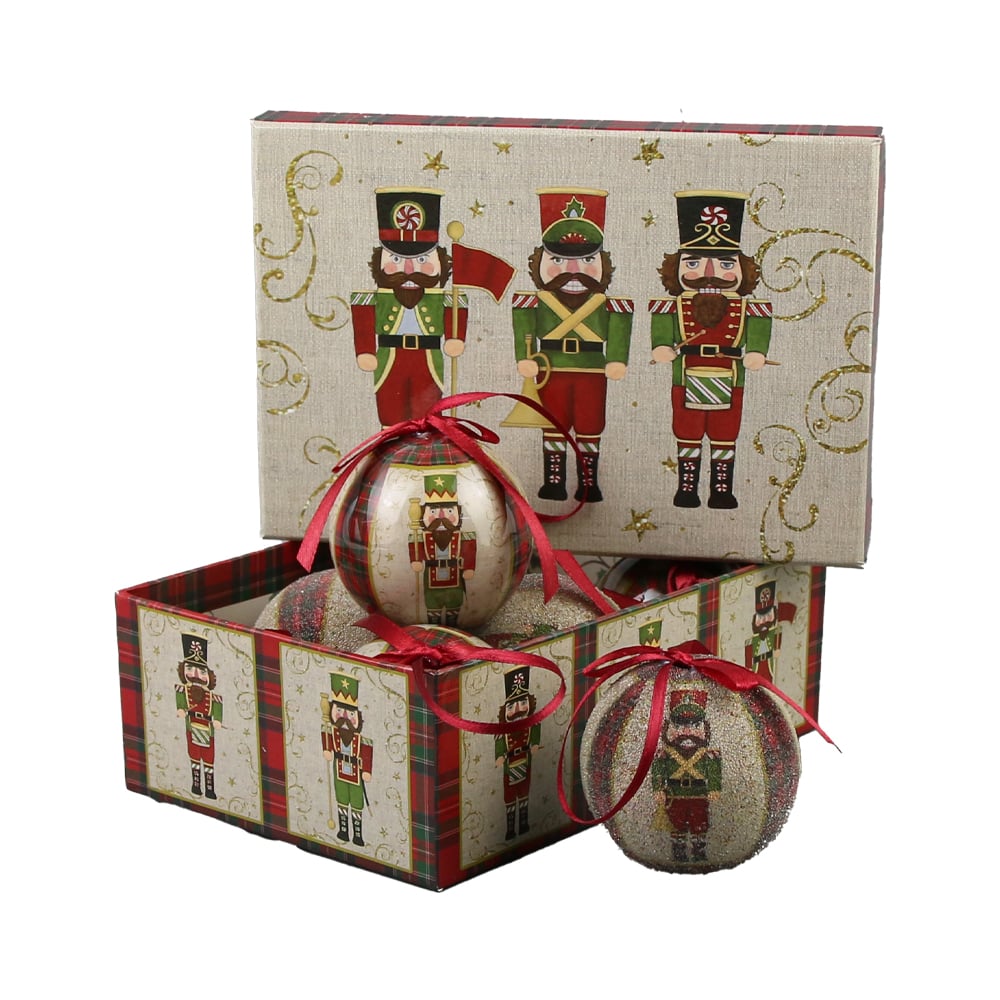 Set 6 globuri pentru brad Set 6 globuri pentru brad