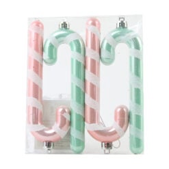 Set 4 ornamente de brad Bat bomboane 13 CM