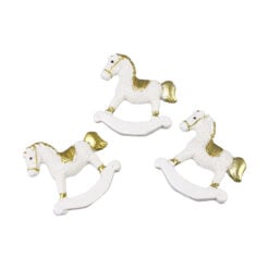 Set 3 Cai balansoar din rasina 4 CM