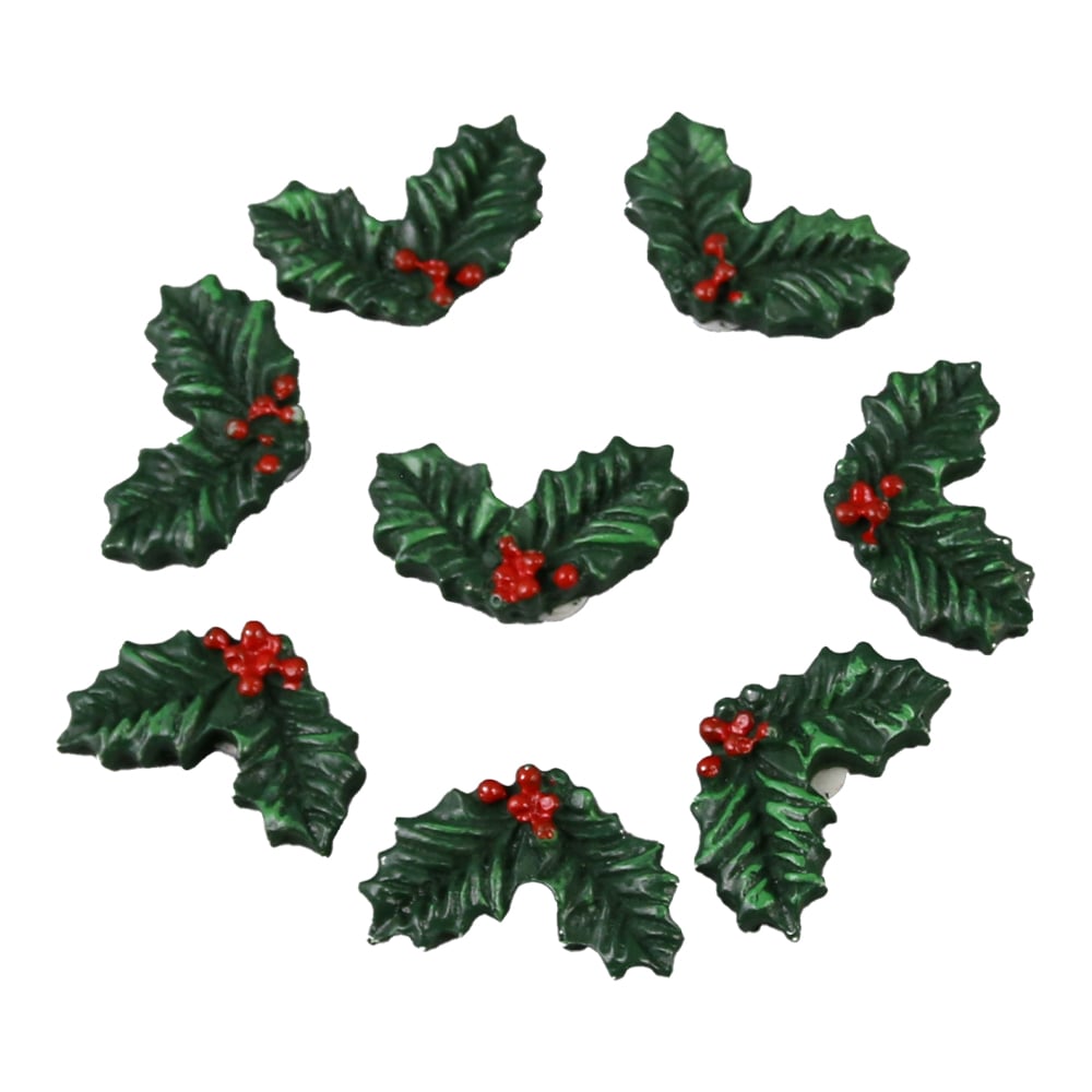 Set 8 vascuri craciun din rasina 3 CM Set 8 vascuri craciun din rasina 3 CM