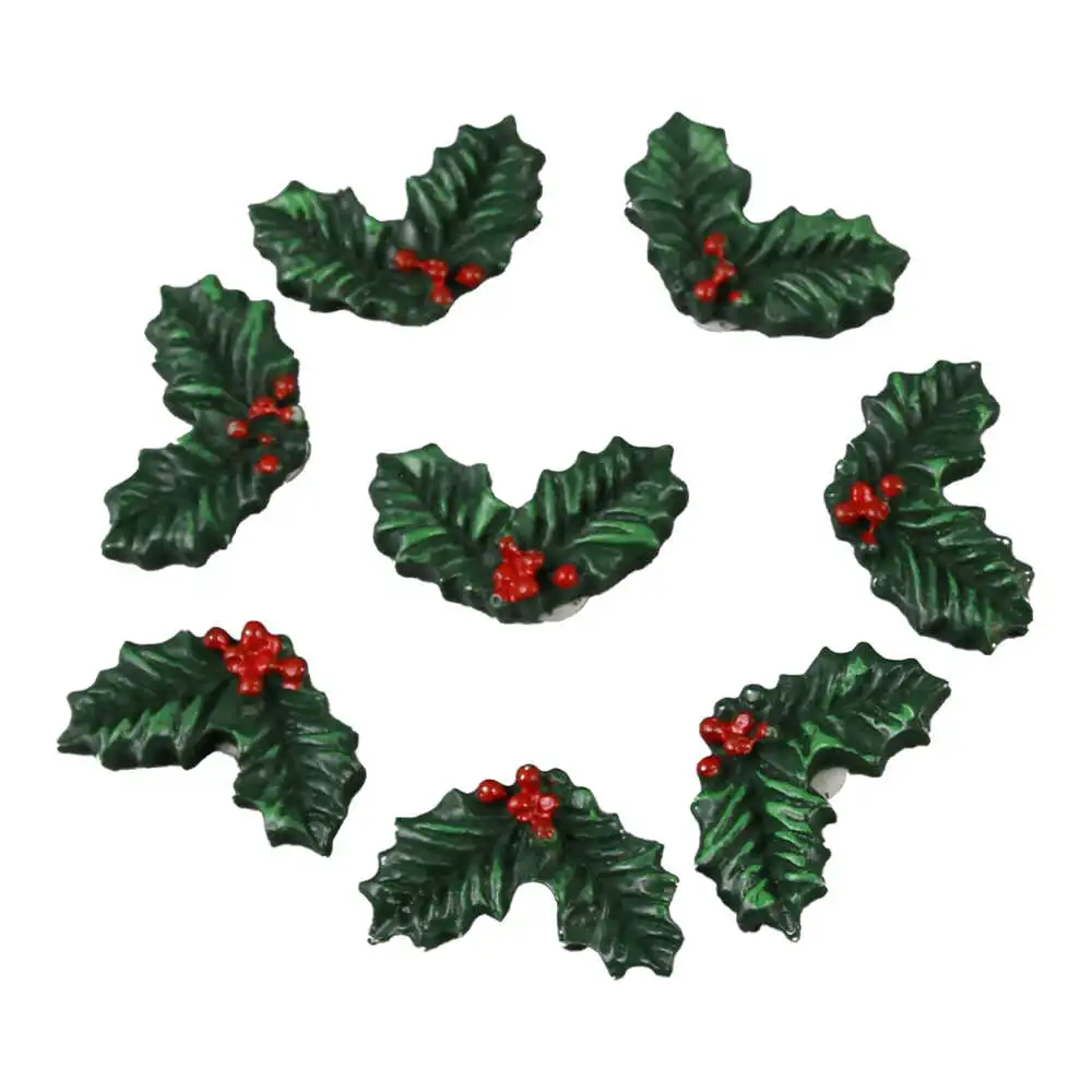 Set 8 vascuri craciun din rasina 3 CM Set 8 vascuri craciun din rasina 3 CM