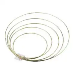 Set 5 cercuri metalice pentru decor
