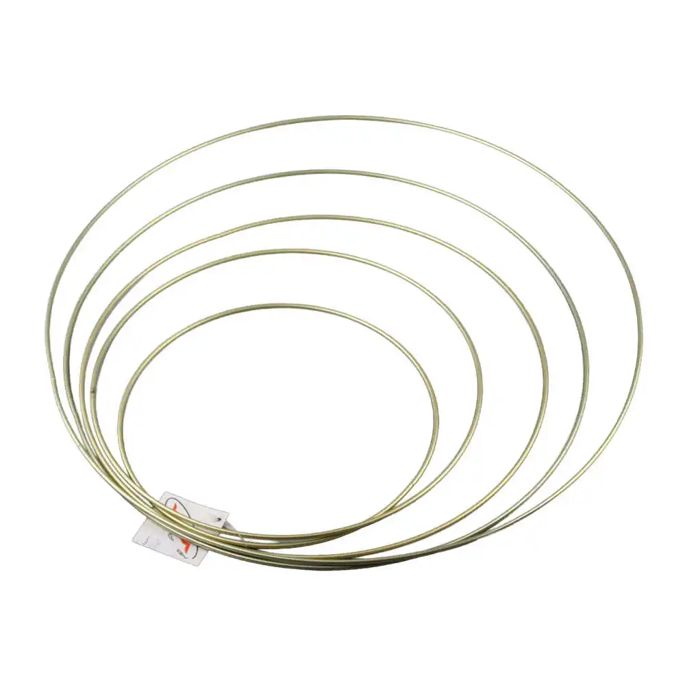 Set 5 cercuri metalice pentru decor