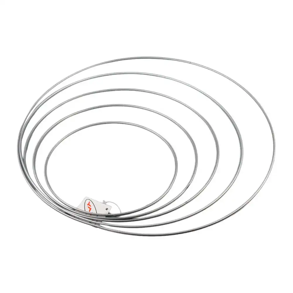 Set 5 cercuri metalice pentru decor Set 5 cercuri metalice pentru decor