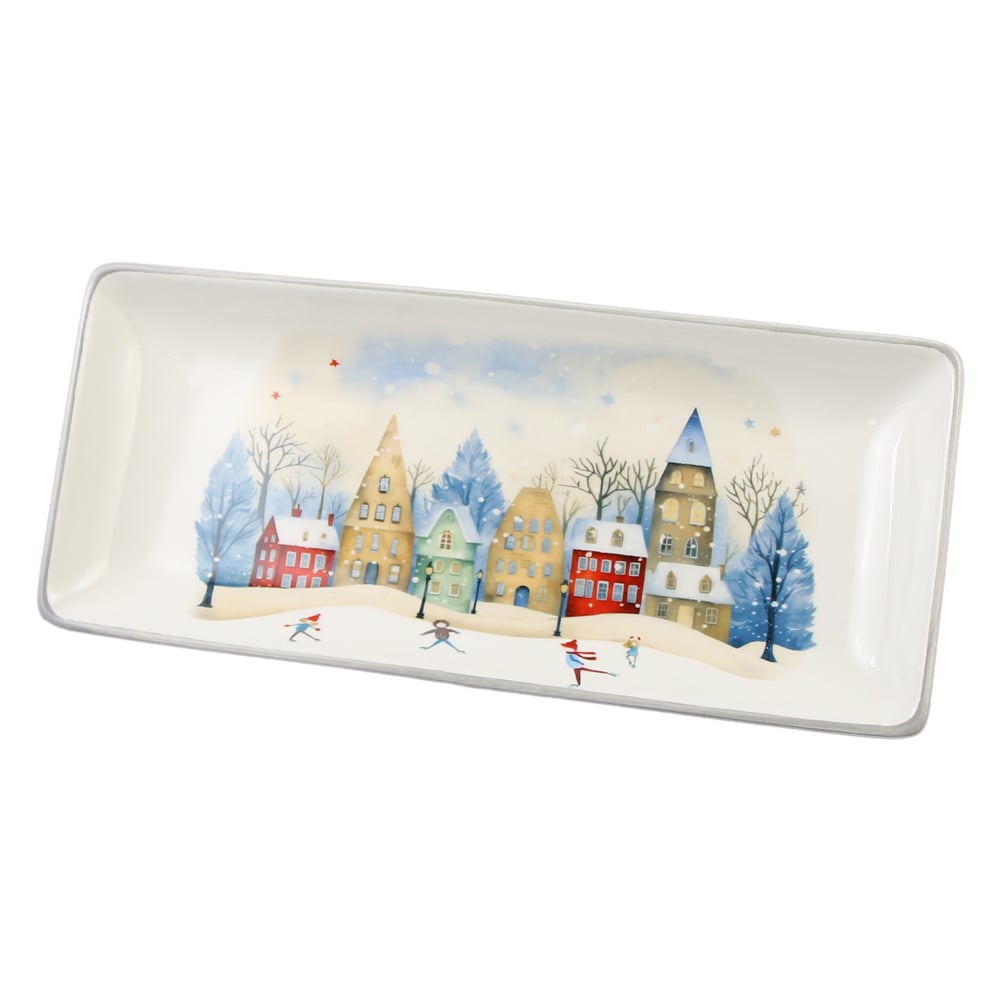 Platou din ceramica 28x12 CM Platou din ceramica 28x12 CM