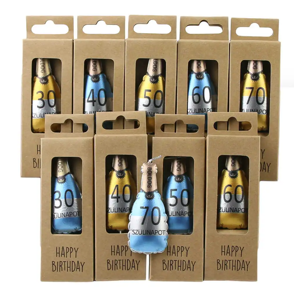 Lumanare tort Sampanie "Boldog Szulinapot" Lumanare tort Sampanie "Boldog Szulinapot"