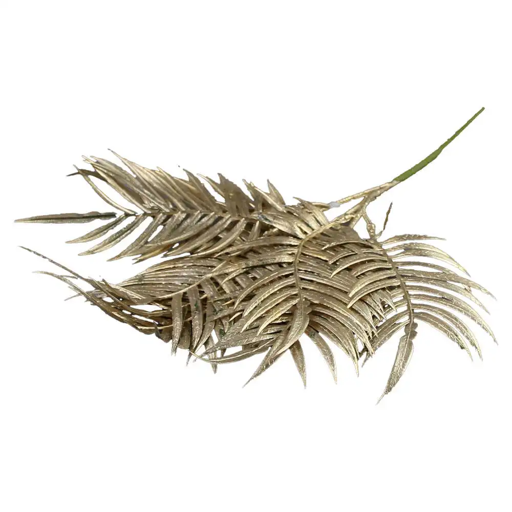 Pick decor cu frunze sampanie