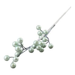 Pick decor cu bobite verzi sidefate