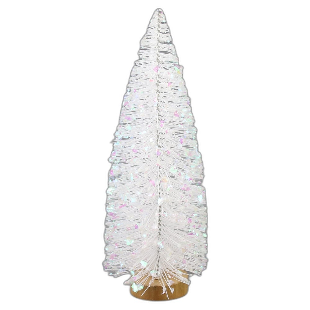 Brad din sarma pe suport din lemn 8x22 CM Brad din sarma pe suport din lemn 8x22 CM